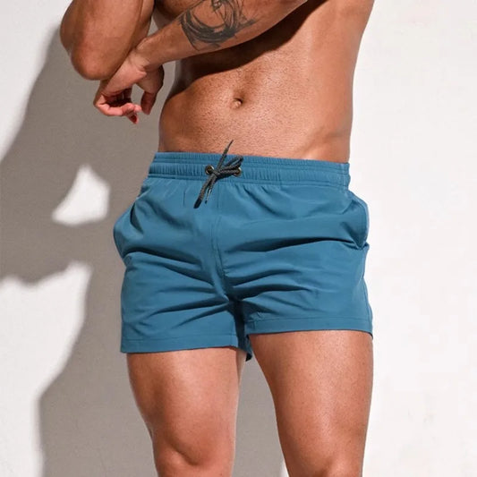 Hommes Shorts de natation été troncs maillots de bain séchage rapide conseil pantalon court maillot de bain Sport maillot de bain surf plage Shorts de bain hommes