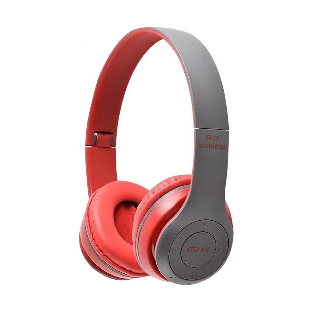 Auriculares TWS inalámbricos Bluetooth 5.3 supraaurales estéreo HIFI con cancelación de ruido para deportes y juegos, reproductor de música con micrófono