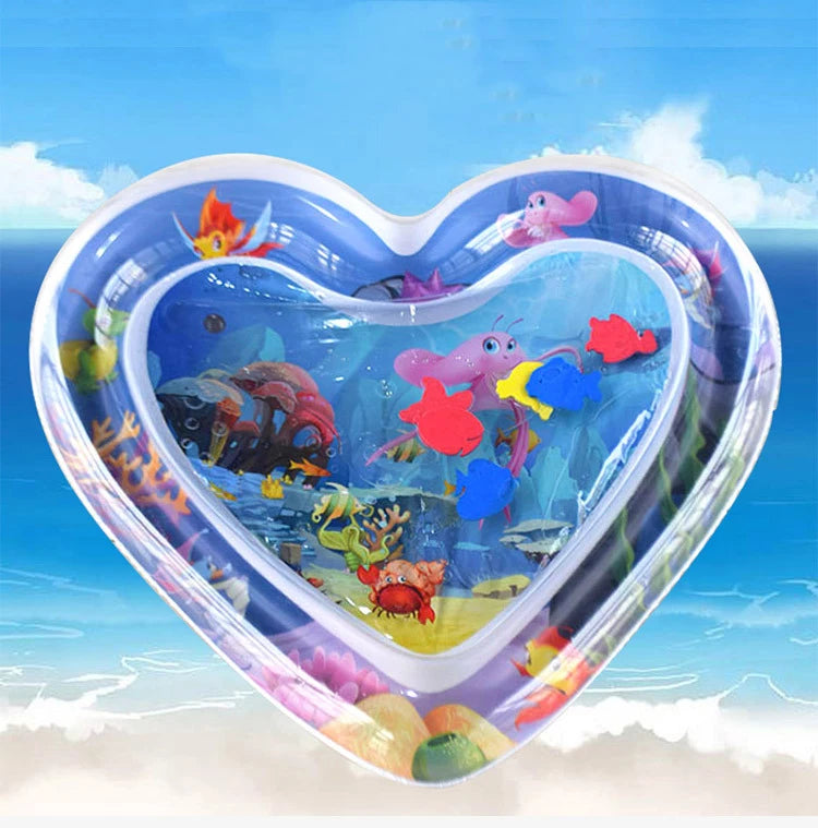 Tapis de jeu gonflable pour bébé, coussin d'eau en PVC pour nourrissons, temps du ventre, coussin d'eau pour enfants, jouets d'activité de développement pour l'éducation précoce