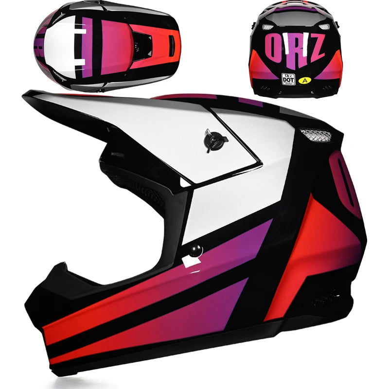 Professional Motorcycle Helmet Motocross Off-road Helmet Kids Off-road Helmet Capacete De Motocicleta
