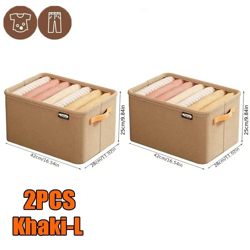 Wardrobe Storage Box for closet storage, underwear drawers, bedroom cabinet, socks, bra, pants organizer