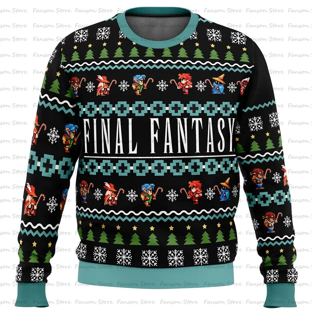 Sweat À Capuche Noël Anime Dessin Animé Couple — Mode Nouvelle Collection 2025