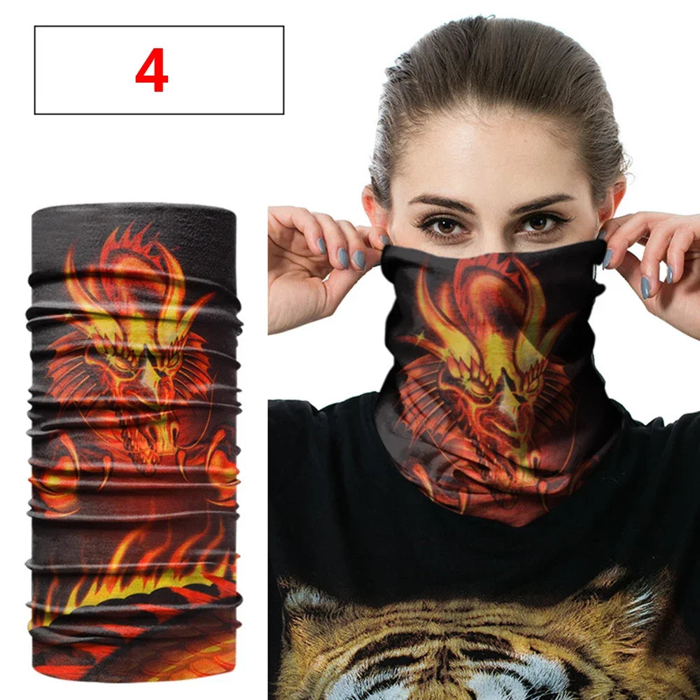 Écharpe de sport anti-poussière pour hommes et femmes, col pare-soleil, bandana pour la tête, le visage, le cou, la pêche en plein air