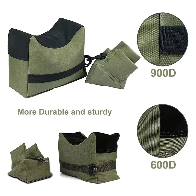 Sacs avant et arrière sacs de sable (sans sable) sac de rangement de Camping en plein air rangement d'articles portables et sacs de sable de rangement