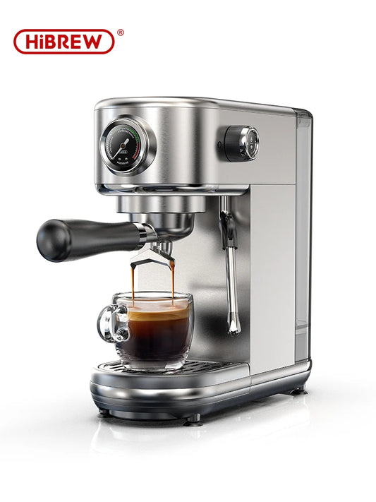 Hiinvasif - Semi-automatic espresso machine, super fine coffee maker, adjustable temperature, hot and cold, cappuccino, 20bar W, H10B