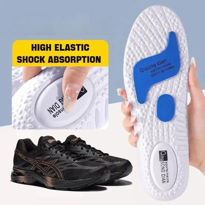 Semelles Intérieures Sport Orthopédiques — Absorption Chocs, Fasciite Plantaire, Homme & Femme