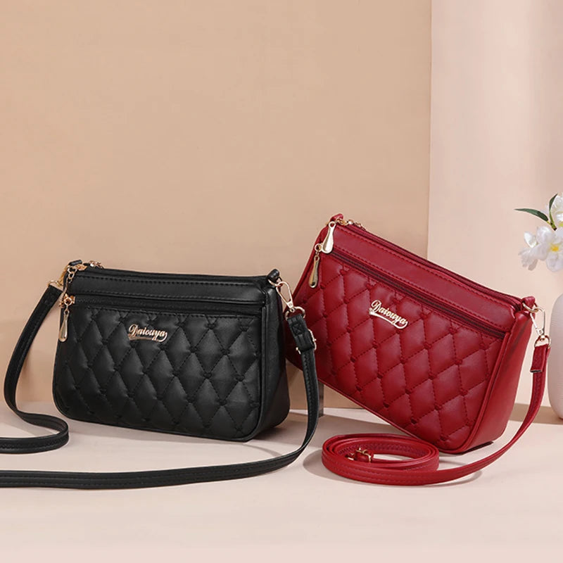 Sacs de messager brodés femmes sacs à Main en cuir sacs pour femmes Sac à Main dames boule de cheveux Sac à Main