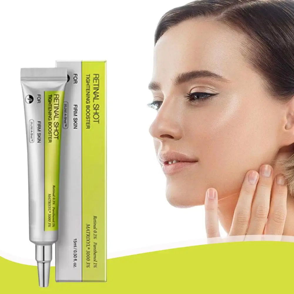 Crema exfoliante para ojos, esencia hidratante con retinol coreano, rejuvenecedora, reduce los poros, aclara, cuidado de la piel