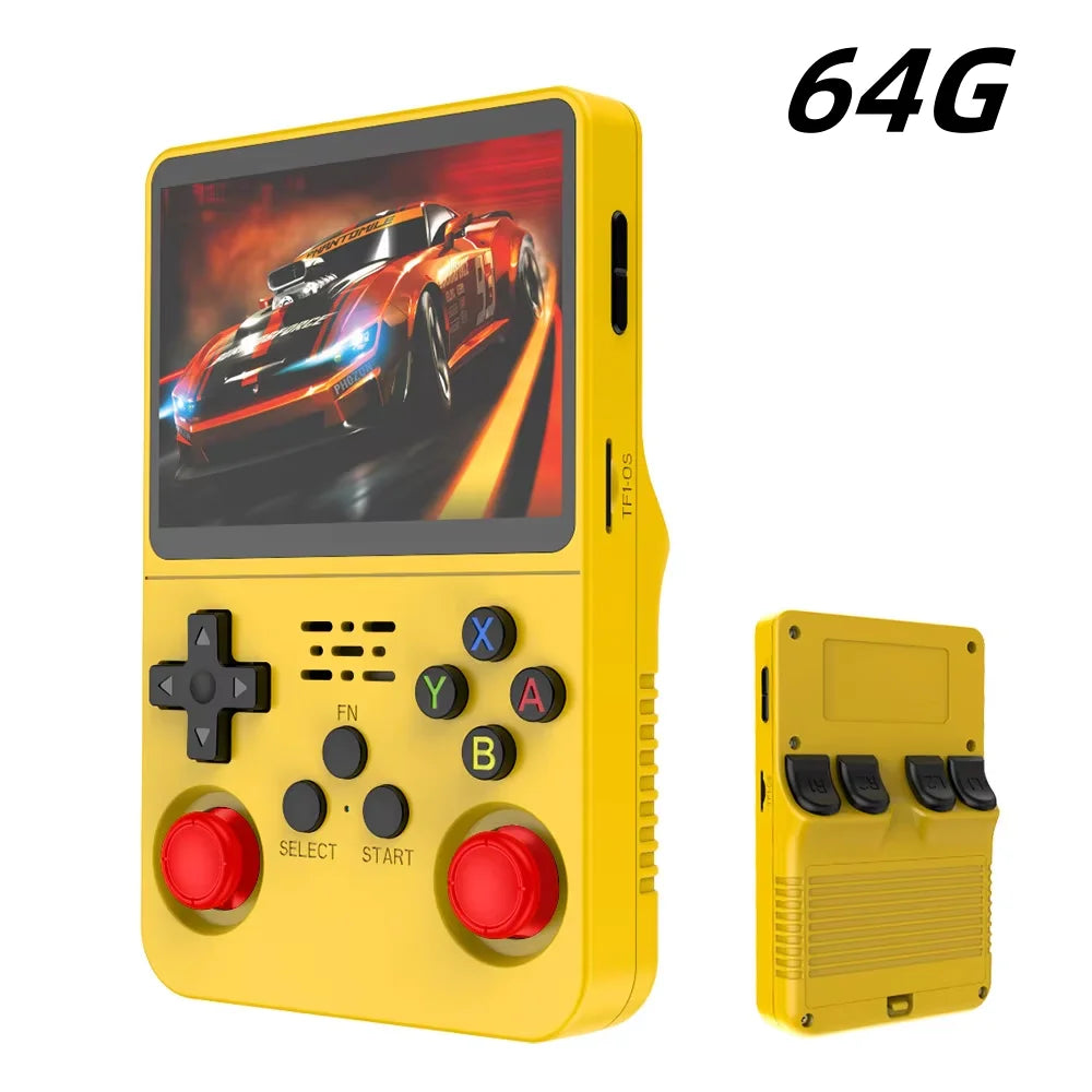 ARKOS - Consola de juegos portátil retro R36S 100 % original, IPS de 3,5 pulgadas, más de 15 000 juegos, reproductor de bolsillo portátil Linux, regalos de regreso a clases