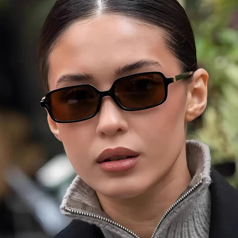 Lunettes de soleil UV400 — carré, grand cadre, polarisées, extérieur, conduite