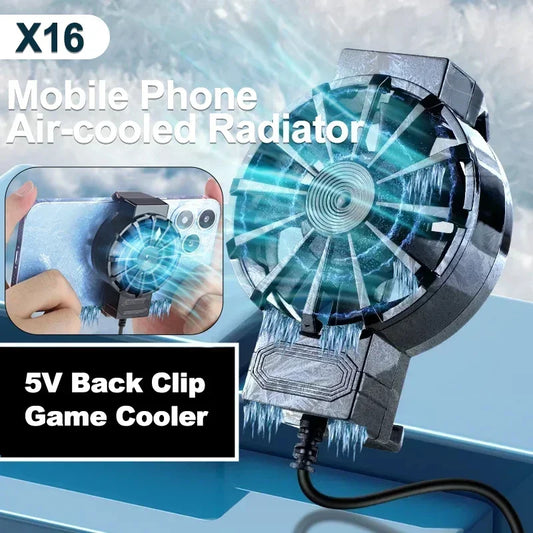 Kanlennys Room X16 — Mini Ventilateur Refroidissement Téléphone USB Universel