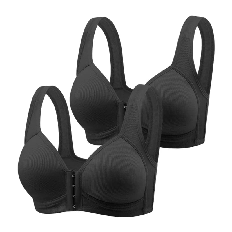Bralette Fallsweet — Fermeture Frontale, Sans Fil & Couverture Complète