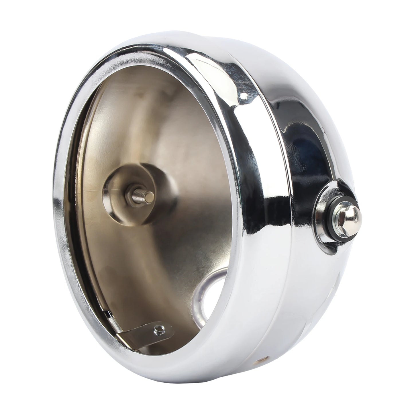 Boîtier universel phare LED moto 5,75/7 pouces — support de base modifié, rétro
