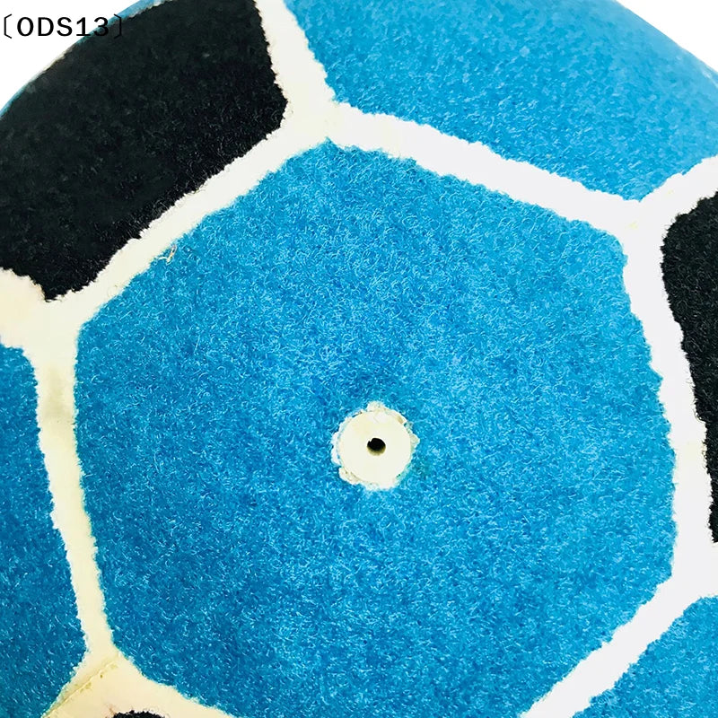 maveraODS13 balón de fútbol pegajoso para dardos de pie, dardos de fútbol, balón de fútbol de fieltro, para diana hinchable de fútbol al aire libre