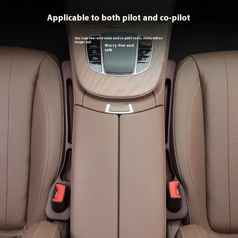 Bouchon d’Espacement Siège Voiture — Bande Anti-Fuite & Boite Rangement Multifonction