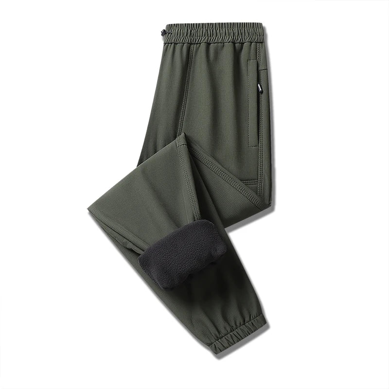 LNGXO hiver épais polaire pantalon hommes femmes imperméable coupe-vent chaud survêtement pantalon unisexe randonnée Camping escalade ski pantalon