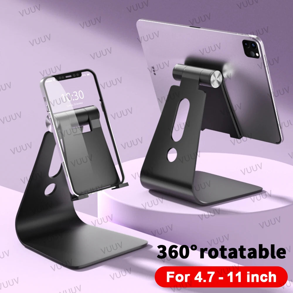 Support de tablette réglable en métal pour bureau — universel, 7 à 11 pouces, Android, iOS