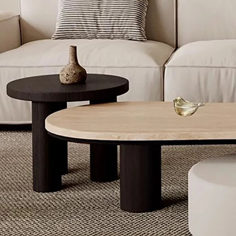 Unique Coffee Table for a trendy eclectic minimalist living room Modern Wabi Sabi Coffee Table Home furniture