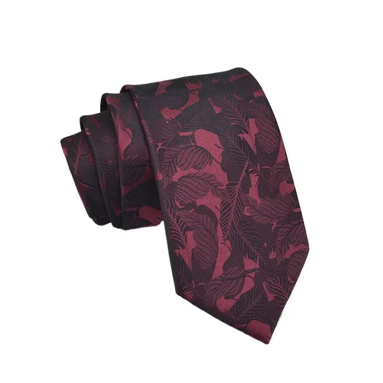 35 Styles Men's Jacquard Silk Ties Floral Dot 8 cm Necktie Accessories Daily Use Shirt Suit Tie Wedding Party Gifts Tie