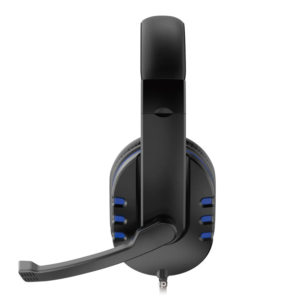 3.5mm Wired Headset Gaming Headphones Music for PS4 PlayStation 4 PC Game Chat Computer with Microphone