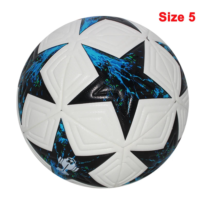 Ballon de Football PU Sans Couture Professionnel — Taille 4 ou 5, Match & Entraînement