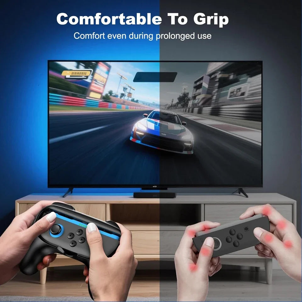 Empuñaduras de controlador de Joystick para NS Switch 2, 2 piezas, soporte de mano de Joystick izquierdo derecho para NS Switch 2, accesorios