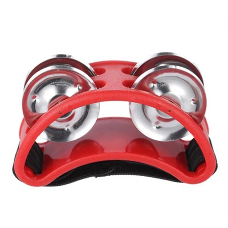 Cloche de tambourin à pied, boule métallique, Percussion, tambour Musical, accessoires compagnon, Instrument de musique, 1 pièce