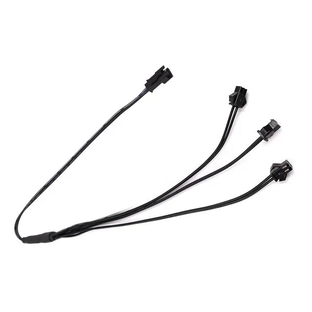 Lampe Led décorative pour intérieur de voiture, 1M/3M/5M, câblage EL, bande néon pour bricolage automobile, lumière ambiante Flexible, Diode d'ambiance de fête