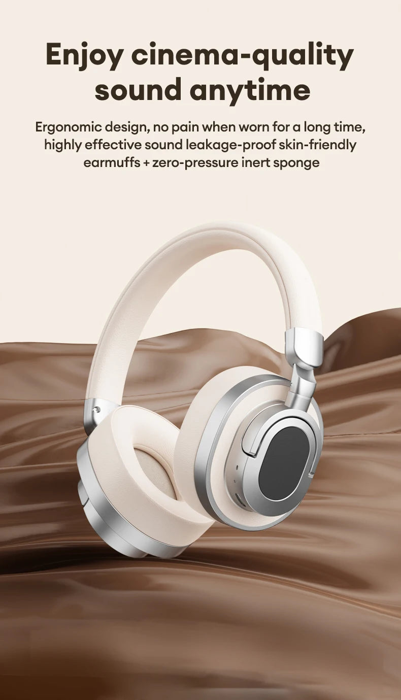 Écouteurs Bluetooth 6.0 sans fil — HD, ENC antibruit, HiFi, ultra faible latence, jeu