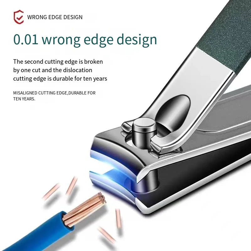 Ensemble de ciseaux à ongles pour hommes et femmes — coupe-ongles, outils beauté, manucure, ménage, portable, 6 pièces