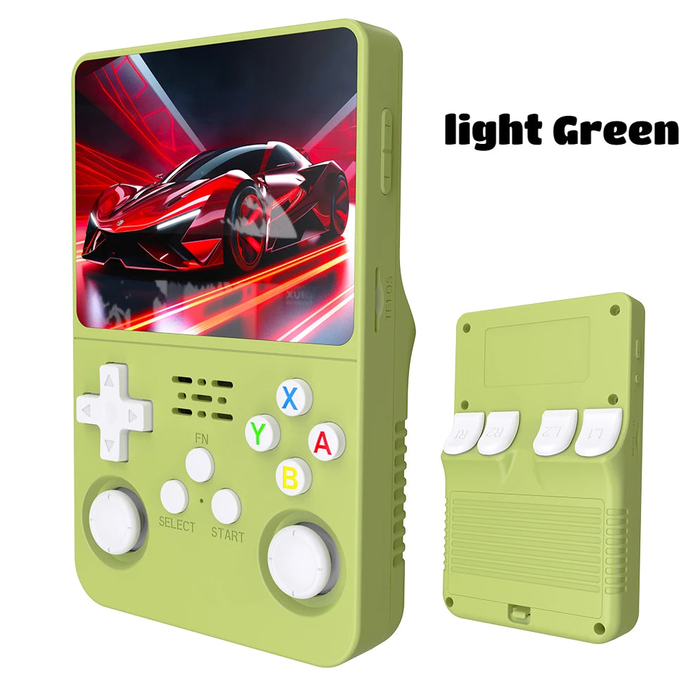 BOYHOM 256G 128G R36S Consola de juegos portátil retro sistema Linux de 3.5 pulgadas IPS reproductor de bolsillo portátil de 64 GB videojuegos regalos para niños