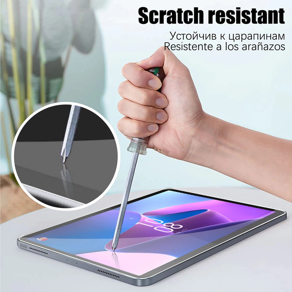 Protecteur d'écran en verre trempé pour tablette 10-11 pouces — 2 pièces, compatible Tab M10 Plus, M11, P11 Pro