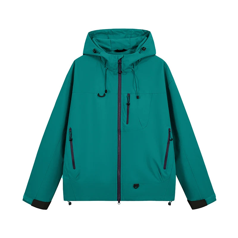Veste Randonnée Imperméable Coupe-vent — Pêche, Camping & Escalade Unisexe