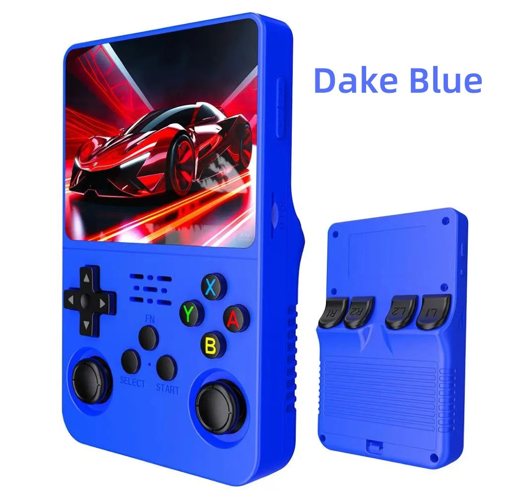 Console de jeu rétro portable 3,5" IPS — 64/128 Go, système Linux, jeux vidéo, cadeau enfants (v2)