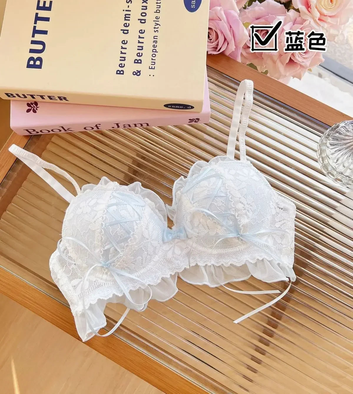 Soutien-gorge Push-Up Lolita Dentelle — Style Japonais Princesse