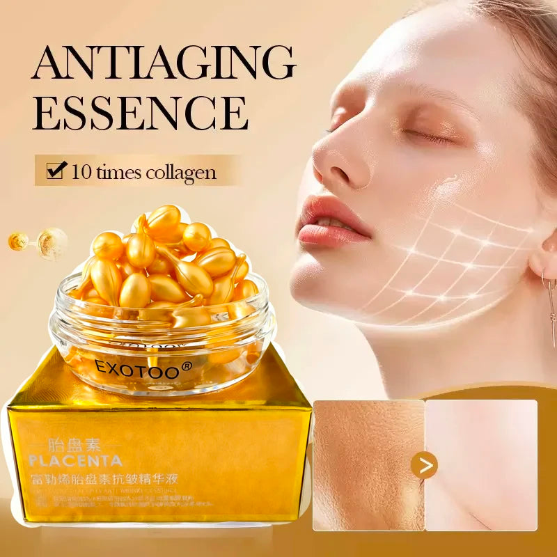 Sérum Capsule Collagène Rétinol — Crème Yeux Raffermissante & Hydratante