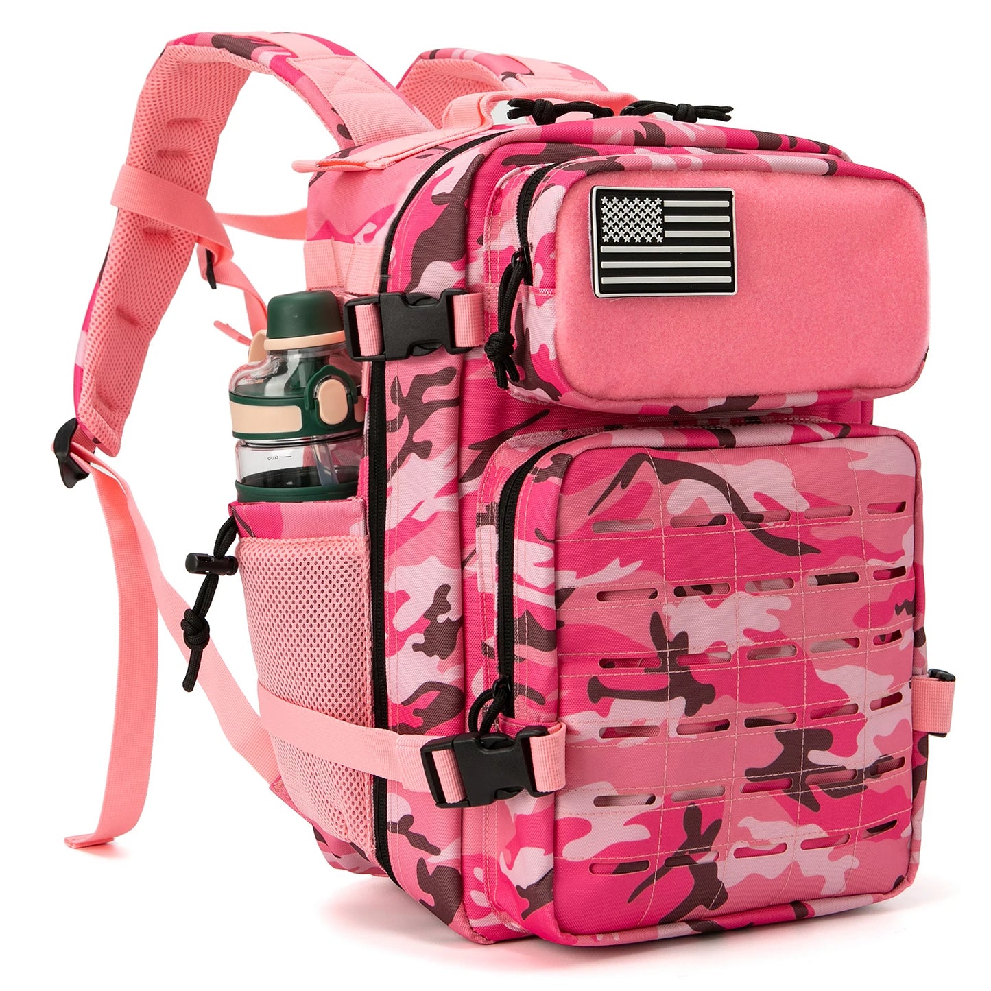 25L sac à dos tactique sac extérieur pour Fitness MOLLE sac à dos GYM pour femmes/hommes EDC randonnée survie sac à dos sorcière porte-bouteille