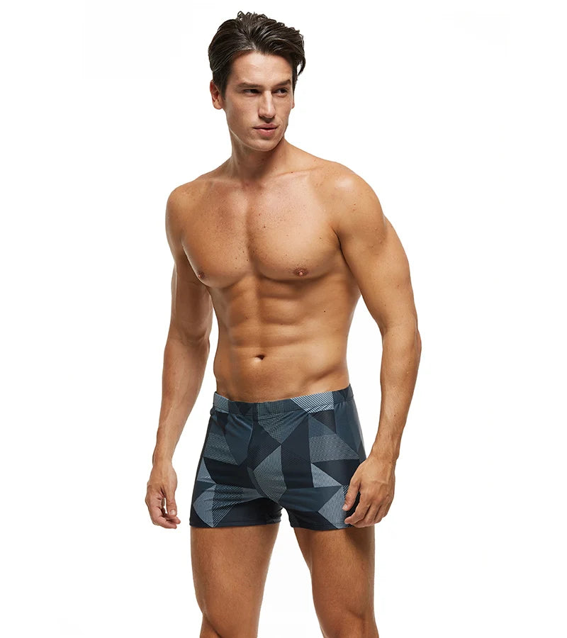ESCATCH Maillot de Bain Homme Grande Taille 2023 — Imprimé Mode, Élastique, Coussinet