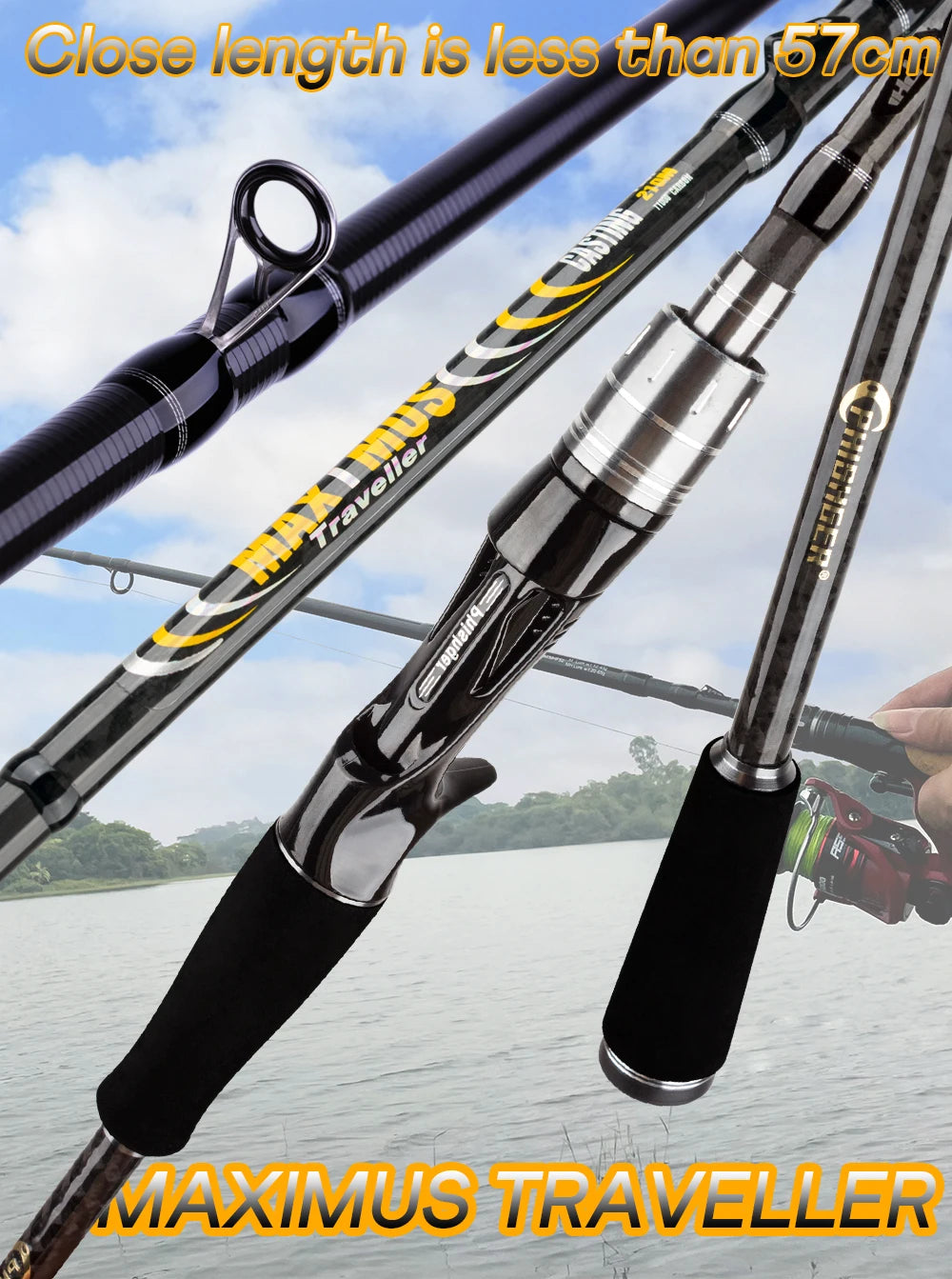 PHISHGER MAXIMUS voyageur filature Baitcasting leurre cannes à pêche 1.65 m ~ 3.0 m Fuji Guide 30 T carbone ultraléger rapide L/ML/M 3-35g