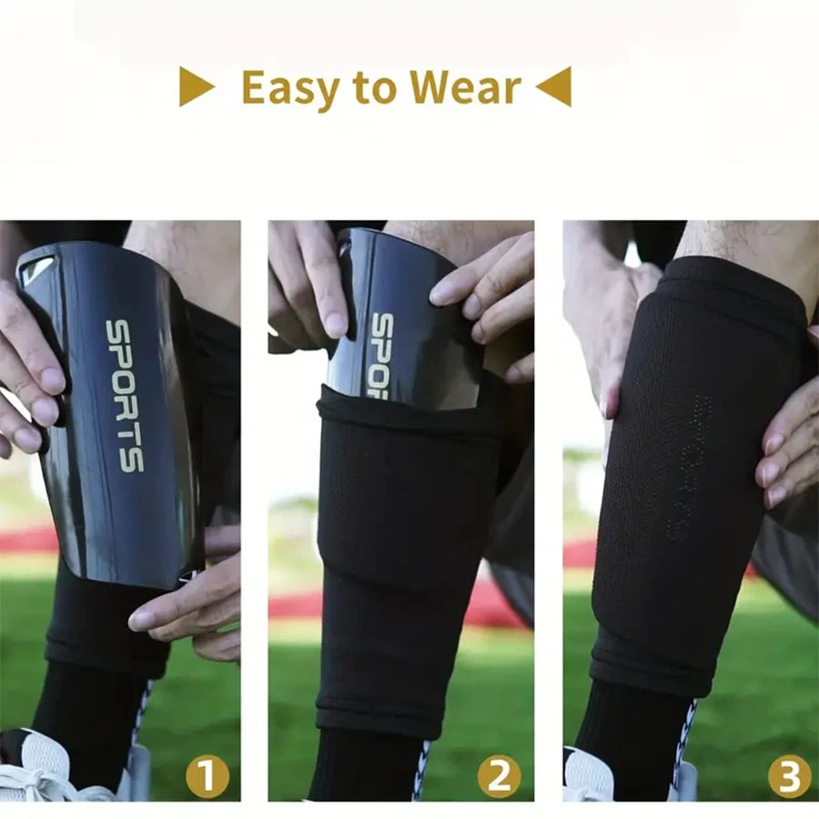 Kit Football 6 Pièces — Chaussettes + Protège-Tibias + Chevillères + Sac