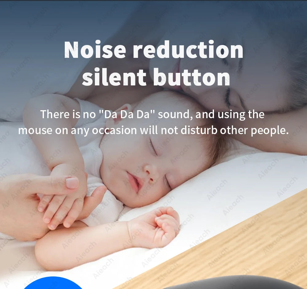 Souris Bluetooth sans fil Portable compacte ergonomique 2.4G USB silencieuse 1600DPI 500mAh Rechargeable pour PC tablette ordinateur Portable MacBook