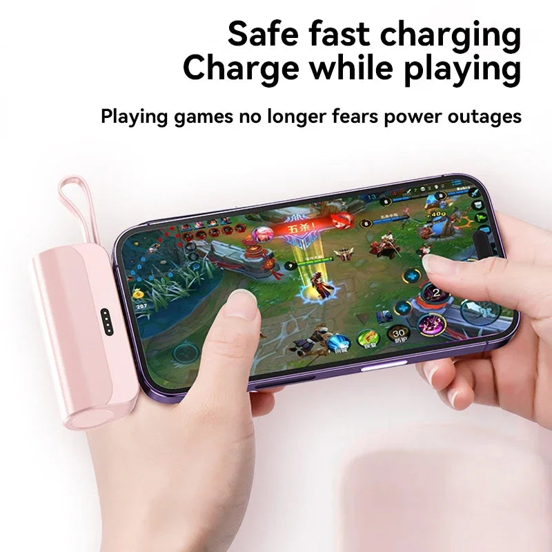 Batterie Externe Capsule 300000mAh — Charge Super Rapide, Portable, Tous Téléphones 2026