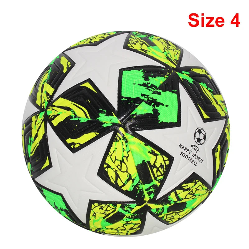 High-Quality Footballs, Official Size 4/5, PU Material, Seamless Goal Team, Outdoor Match Play, Football Training