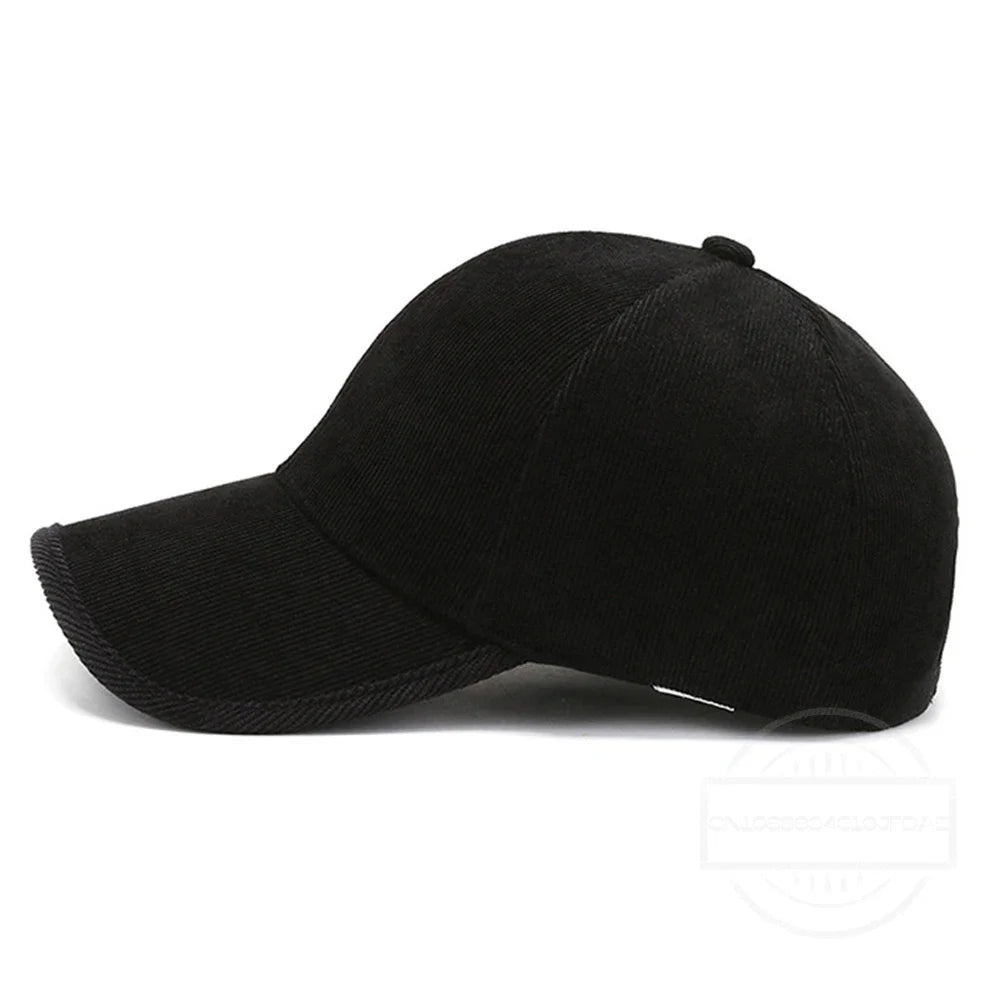 Gorra de béisbol de invierno ChimArmyGreen para hombre y mujer, gorra de pana de lujo, gorra de béisbol Snapback Hip Hop, sombreros de camionero con ventajas y zonas de seguridad