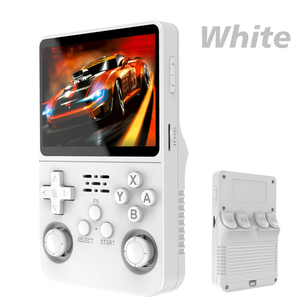 Console de jeu rétro portable 3,5" IPS — 64/128 Go, système Linux, jeux vidéo, cadeau enfants (v2)