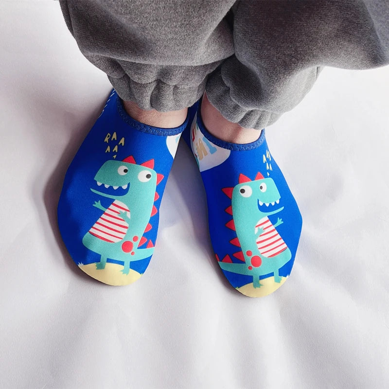 Chaussures d'eau pieds nus pour enfants, chaussures d'été légères pour enfants, pataugeoire, pêche en mer, séchage rapide, pour garçons et filles