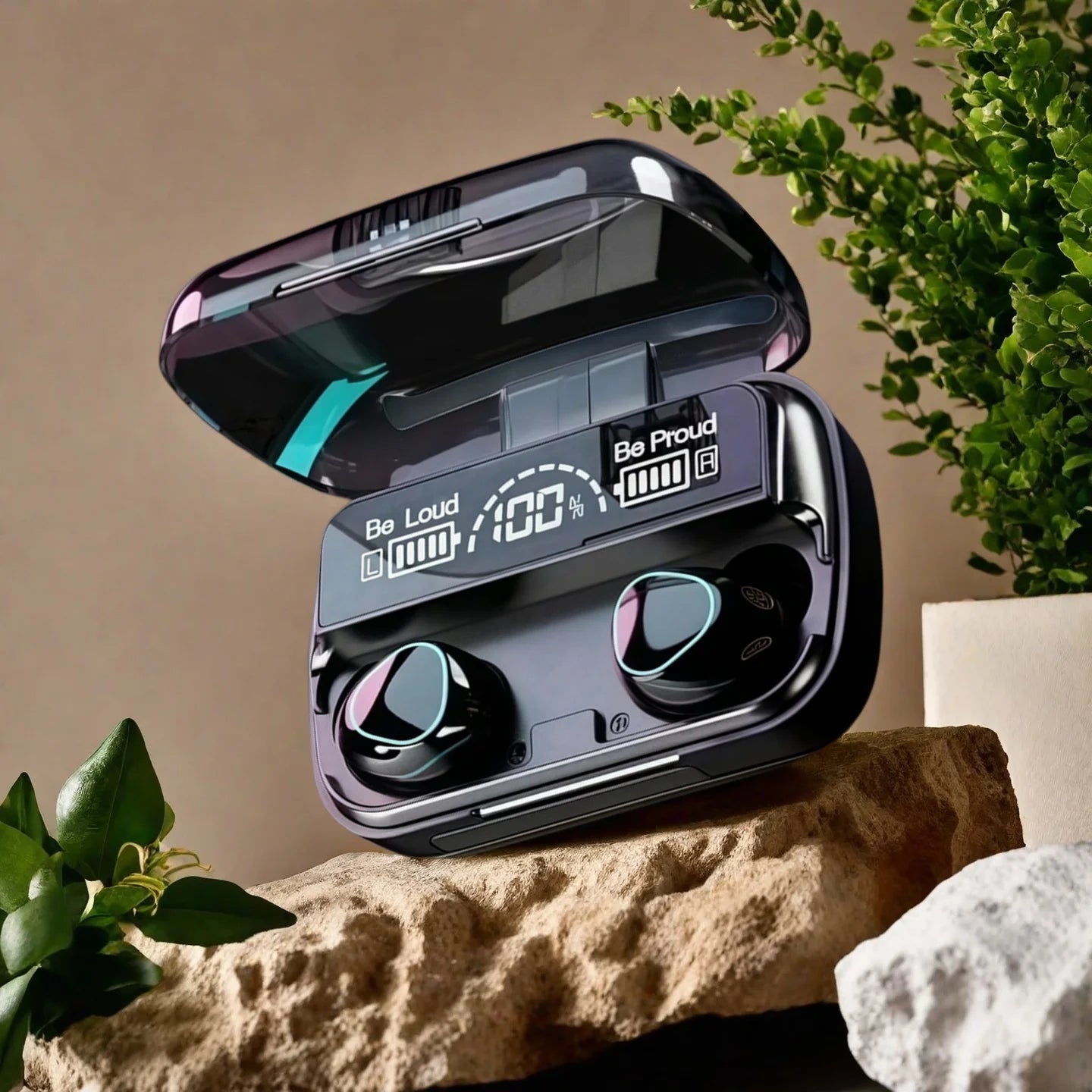 Original M10 Wireless Bluetooth Earbuds – All-in-One Sports Headphones with Noise Cancellation, Stereo Sound, and Built-in Microphone