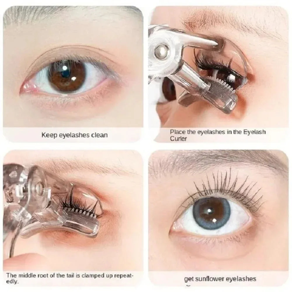 Long-lasting eyelash curler, professional curling tool, eye makeup tool, affordable gift for students