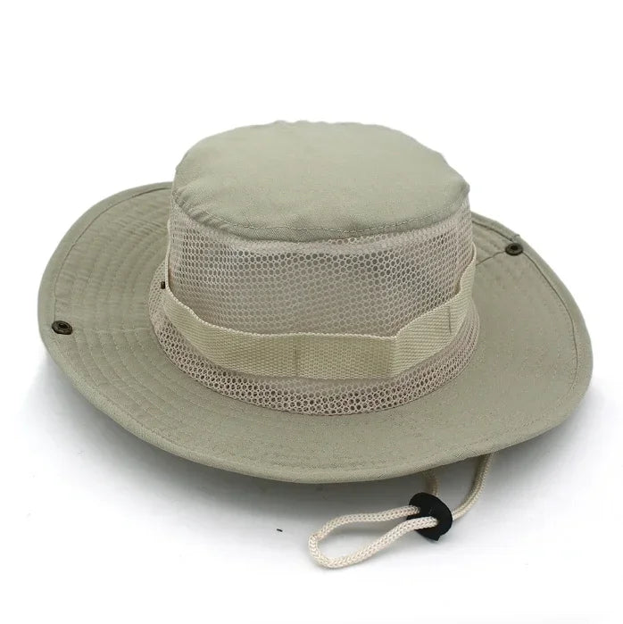 Chapeau de soleil pour hommes et femmes, casquette de Camouflage, pour Sports de plein air, seau, pêche, randonnée, chasse, 60CM