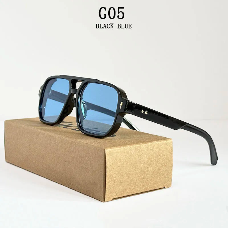 Men's vintage fashionable sunglasses, dropshipping, 2025